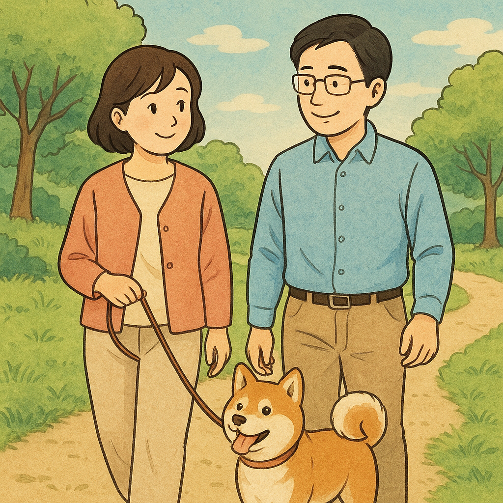 愛犬 夫婦 散歩って続けられる?毎日がちょっと仲良くなるコツ